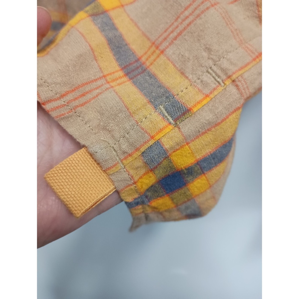 Rei Mens Shirt Large Plaid Hiking Outdoor Gorpcore Button Front Long Sleeve - Picture 5 of 12